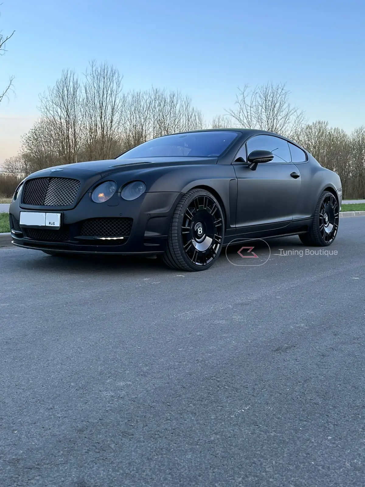Bentley Continental GT на 22" кованых дисках нашего производства  фото 2
